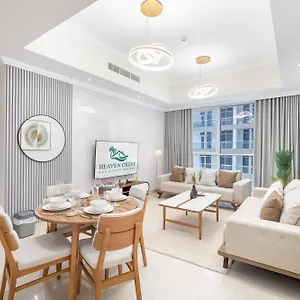 Daire Heaven Crest Downtown - And 1 Bedroom 2 Minute Walk To Mall And Burj Khalifa Dubai